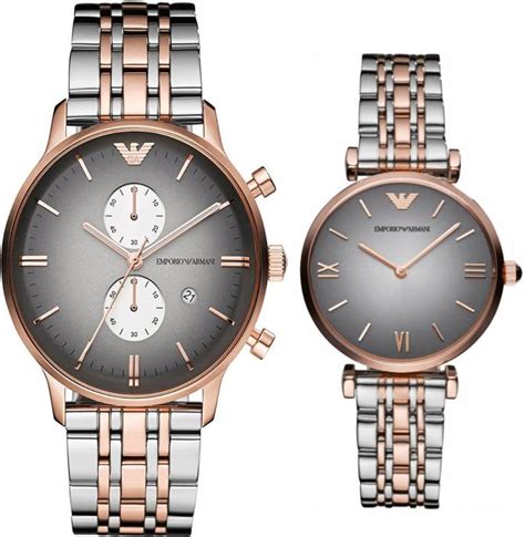 armani watches canada|emporio armani couple watches.